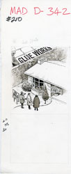 HARRY NORTH - MAD #210 REAL ESTATE AGENTS ORIG ART