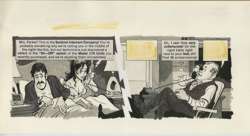BOB CLARKE - MAD SP #3 CALLBACKS: INTERCOM ORIG ART