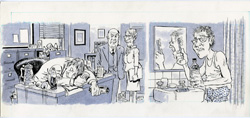 ANGELO TORRES - MAD #230 BUSCH BEER/TOOTHPASTE ORIG ART