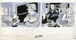 ANGELO TORRES - MAD #230 ROLAIDS/SMITH BARNEY ORIG ART