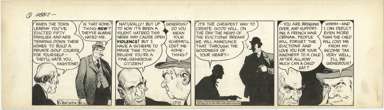 RAEBURN VAN BUREN - ABBIE & SLATS DAILY ORIG ART 5-7-46