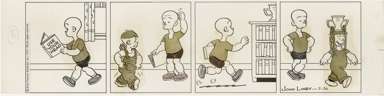 JOHN LINEY - HENRY DAILY STRIP ORIGINAL ART 3-30-73