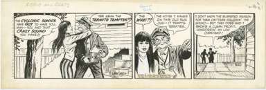 R. VAN BUREN - ABBIE & SLATS DAILY ORIGINAL ART 9-23-70