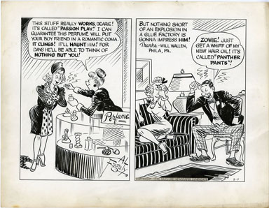 AL FAGALY - OUGHTA BE A LAW DAILY ORIG ART  PERFUME