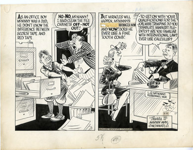 AL FAGALY -OUGHTA BE A LAW DAILY ORIG ART IDIOT MANAGER