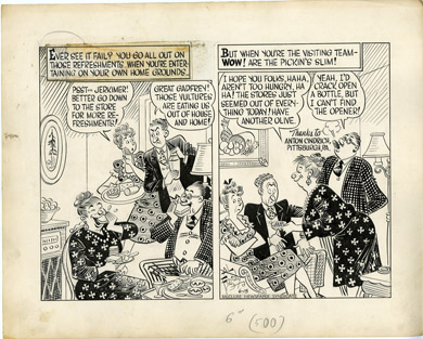 AL FAGALY -OUGHTA BE A LAW DAILY ORIG ART REFRESHMENTS