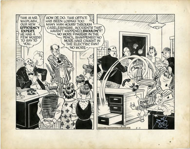 AL FAGALY -OUGHTA BE A LAW DAILY ORIG ART - EFFICIENCY