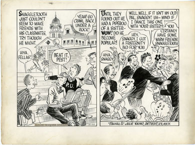 AL FAGALY -OUGHTA BE A LAW DAILY ORIG ART PIPEROO SIS