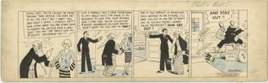 MARTIN BRANNER - WINNIE WINKLE STRIP DAILY 11-4-28