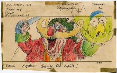 JIM LOGAN - RAGGEDY ANN & ANDY HAND-COLORED XEROX SBD 2