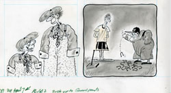 PAUL PETER PORGES - MAD #281 GRANDPARENTS #2 ORIG ART