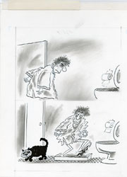 PAUL PETER PORGES - MAD #310 LOOK WHERE GOING ORIG ART