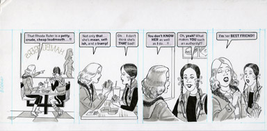 DAVE BERG - MAD #254 LIGHTER SIDE OF CHARACTER ORIG ART