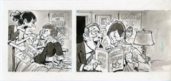 BOB JONES - MAD #220 DBL STANDARD #6 ORIG ART COMICS