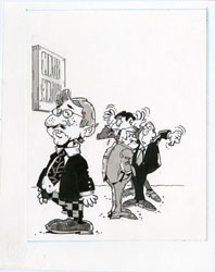 BOB JONES - MAD #285 BLACKBALLED ORIGINAL ART