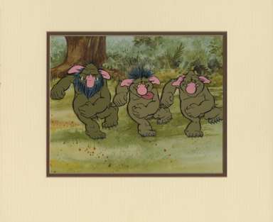 NANCY BEIMAN - Orig GNOMES Animation CEL - 1980