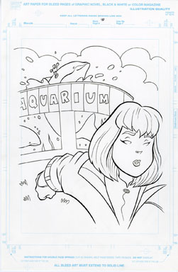 CRAIG ROUSSEAU - GEN X COLORING BOOK p40 ART JUBILEE