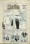 DAVE BERG - MEET MERTON #4 COMPLETE 6-Pg STORY ORIG ART