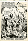 TOM YEATES - JONAH HEX #55 COMPLETE 9-PG STORY ORIG ART