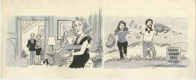 ANGELO TORRES -MAD #237 SOAP OPERA: HAPPINESS ORIG ART