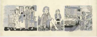 ANGELO TORRES -MAD #237 SOAP OPERA: AGING ORIG ART