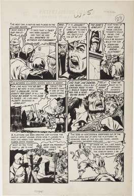 GRAHAM INGELS - TALES FROM THE CRYPT #31 PG 5 ORIG ART