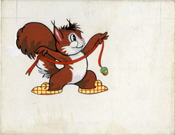 VIOLET WILLIAMS - BOBALINK & BUNTY p 8 ORIGART SQUIRREL