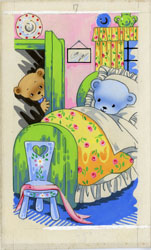 VIOLET WILLIAMS - BOBALINK & BUNTY p15 ORIG ART BROWNIE