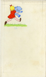 VIOLET WILLIAMS - BOBALINK & BUNTY p19 ORIG ART BROWNIE