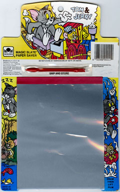 TOM & JERRY MAGIC SLATE - CHOO CHOO TRAIN (1986) UNUSED