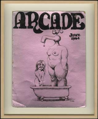 ROBERT CRUMB - ARCADE COVER (June 1964) ORIGINAL ART