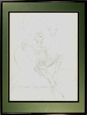 SAMUEL CLARKE HAWBAKER - VIPER GOOD GIRL Art!